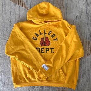 Gallery Dept. Men's Yellow Hoodie